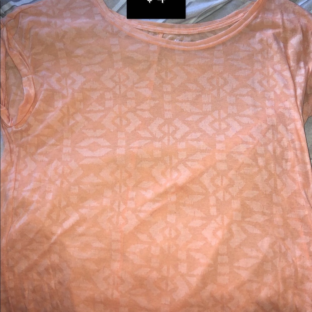 peach maurices top